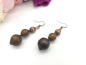Preview: Boho Stil Ohrringe Vintage Ornament